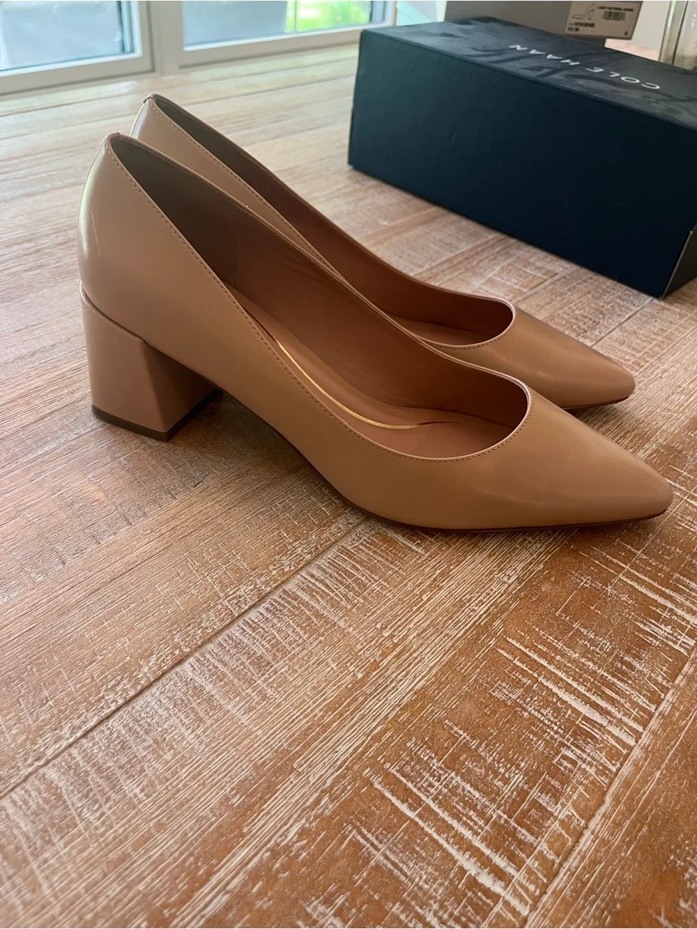 Cole Haan Block Heel Pumps